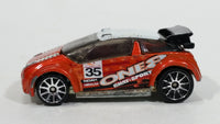 2004 Hot Wheels First Editions Realistics Super Gnat Orange Die Cast Toy Car Vehicle