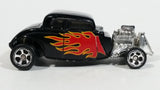 Maisto '34 Ford Hot Rod Black w/ Flames 1/64 Scale Die Cast Toy Car Vehicle