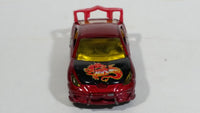 2003 Hot Wheels Dragon Wagons Toyota Celica Metallic Red Die Cast Toy Race Car Vehicle