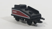 1990s Soma Train Coal Hauler Car 703698 Maroon and Black Plastic Toy Railroad Vehicle
