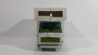 Vintage 1973 Tonka Winnebago White Camper Van RV Pressed Steel Toy Car Recreational Camping Vehicle