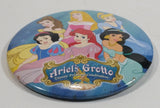 Walt Disney Ariel's Grotto Disney Princess Celebration 3" Round Circular Button Pin Collectible