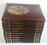 The Old West Time Life Book Series Leather Hard Cover 11 of 26 Volumes