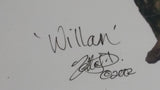 Faerie Influence Wildcraft Creations 'Willan' Framed Digital Art Print 2002 Signed