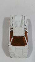 2000 Hot Wheels World Racers 2 25th Anniversary Lamborghini Countach White Die Cast Toy Exotic Super Car Vehicle
