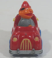 1981 Hasbro The Muppets Sesame Street Ernie Fireman Red Fire Truck Die Cast Toy Car Emergency Vehicle