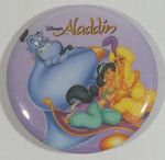 1993 Walt Disney Productions Aladdin Cartoon Animated Movie Film Round Button Pin