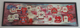 2004 Molson Canadian Hockey Canada Team Jersey History Wall Plaque Board - Ending Year 2000