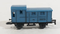 1990s Soma Train Car 68279 PN Blue Plastic Toy Railroad Vehicle