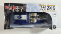 2008 Top Dog Maisto Special Edition NHL Ice Hockey Toronto Maple Leafs '57 Chevrolet Corvette Convertible Blue White 1/24 Scale Die Cast Model Car Vehicle - Still In Box