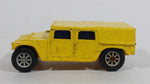 Maisto Commando Hum-V Yellow Die Cast Toy Car Vehicle