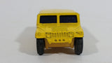 Maisto Commando Hum-V Yellow Die Cast Toy Car Vehicle
