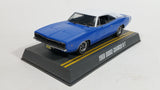 Rare Pioneer 1968 Dodge Charger R/T Blue and White 1/32 Scale Slot Car Vehicle