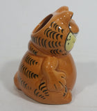 Vintage Enesco Garfield Ceramic Cat Cartoon Character Toothpick Holder  2 3/4" Tall