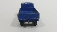 Vintage Yatming Ford Truck Blue Die Cast Toy Car Vehicle Made in Hong Kong