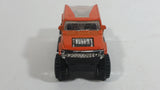 2012 Hot Wheels Performance Hummer H2 Orange Die Cast Toy Car Vehicle