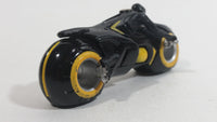 2010 Disney SML Tron Legacy Clu's Light Cycle Motorcycle Black Die Cast Toy Vehicle
