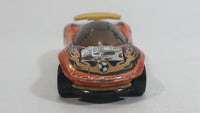1999 Hot Wheels Alien Attack Flashfire Orange Die Cast Toy Car Vehicle