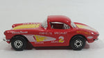 1986-87 Matchbox 1962 Corvette Red Die Cast Toy Classic Car Vehicle