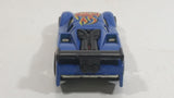 2001 Hot Wheels GT Racer Metallic Blue Die Cast Toy Race Car Vehicle