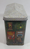 1990 The Silver Crane Company Garage Car Care Kit Nostalgic Metal Tin Container Collectible with Great Graphics
