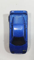 1993 Hot Wheels Zender Fact 4 Blue Die Cast Toy Car Vehicle