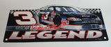 2001 Wincraft NASCAR Legend Dale Earnhardt #3 Racing Car 9" x 18" Sign Wall Hanging Automotive Collectible