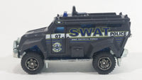2016 Matchbox Heroic Rescue S.W.A.T. Truck Grey Die Cast Toy Emergency Response Police Cop Vehicle
