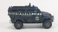 2016 Matchbox Heroic Rescue S.W.A.T. Truck Grey Die Cast Toy Emergency Response Police Cop Vehicle
