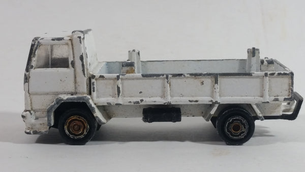 1980s Majorette Movers Ford Toy Truck White Die Cast Toy Car Vehicle 1/100 Scale No. 241-245
