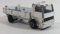 1980s Majorette Movers Ford Toy Truck White Die Cast Toy Car Vehicle 1/100 Scale No. 241-245