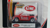 2002 Matchbox 50th Anniversary Coca-Cola Coke 1995 Volkswagen Concept 1 Convertible Red Die Cast Toy Car Vehicle New in Package