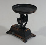 Vintage PlayMe Miniature Antique Weighing Balance Scale No. 967 Metal Pencil Sharpener Doll House Furniture Size
