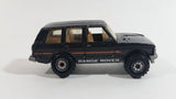 1996 Hot Wheels Range Rover Metallic Black Die Cast Toy Car Vehicle