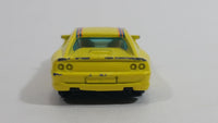 Vintage Yatming Ferrari 355 Millionaire Yellow Die Cast Toy Luxury Sports Dream Car Vehicle