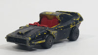 1972 Lesney Matchbox Superfast Woosh - N - Push No. 58 Yellow (Painted Black) Die Cast Toy Car Vehicle