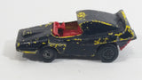 1972 Lesney Matchbox Superfast Woosh - N - Push No. 58 Yellow (Painted Black) Die Cast Toy Car Vehicle