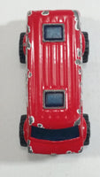 1997 Matchbox New Look! 4x4 Chevy Van "Claws" Red Die Cast Toy Car Vehicle