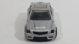 2010 Hot Wheels '09 Cadillac CTS-V Metalflake Silver Grey Die Cast Toy Luxury Car Vehicle