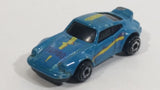 Rare 1974 Mattel Hot Wheels Micro Porsche 911 Turbo Blue Sports Car Vehicle