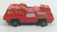 Vintage 1975 Lesney Matchbox Superfast No. 22 Blazed Blaster Red Fire Truck Die Cast Toy Firefighting Vehicle