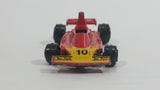 Vintage 1980s Yatming No. 1310 Ferrari 312 B3 AGIP Formula One Race Car Die Cast Toy Vehicle