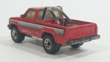 1990 Matchbox Dodge Dakota Truck Red Die Cast Toy Car Vehicle