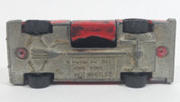 1985 Hot Wheels Crack-Ups Fire Smasher Crash Test Vehicle Red Die Cast Toy Car Vehicle with Flipping Driverside Door
