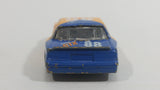 Vintage Zee Toys Dyna Wheels Ford Thundebird Stock Car #88 STP GTX D101 Orange and Blue Die Cast Toy Race Car Vehicle