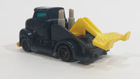 1997 Hot Wheels Tow Truck Dark Blue Plastic Body Die Cast Toy Car Vehicle McDonald's Happy Meal