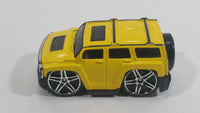 2005 Hot Wheels First Editions - Blings Hummer H3 Yellow Die Cast Toy Car Vehicle