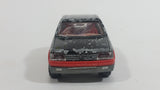 Majorette Peugeot 205 GTI 1/53 Scale No. 281 Black Die Cast Toy Car Vehicle with Opening Hatch Door