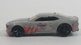 2010 Hot Wheels Garage '10 Camaro SS Indianapolis 500 Metalflake Grey Die Cast Toy Car Vehicle