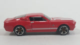 2013 Hot Wheels Workshop Performance '68 Shelby GT500 Red Die Cast Toy Muscle Car Vehicle